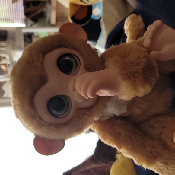 FurReal Friends Toys Furreal Friends Checkup Zandi Baby Monkey Pet